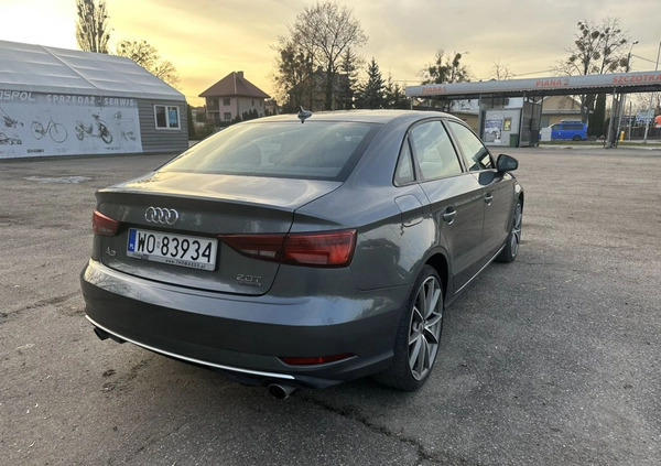 Audi A3 cena 76800 przebieg: 91232, rok produkcji 2017 z Ostrołęka małe 781